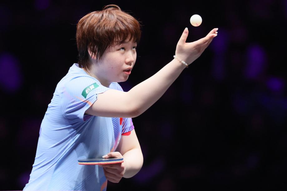 [图]WTT重庆冠军赛：蒯曼3-1战胜布鲁娜晋级女单八强